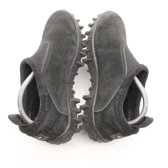 Salomon Contagrip CX Thinsulate slip on Black Suede Women's Size 8 Trail Shoes - Picture 6 of 11